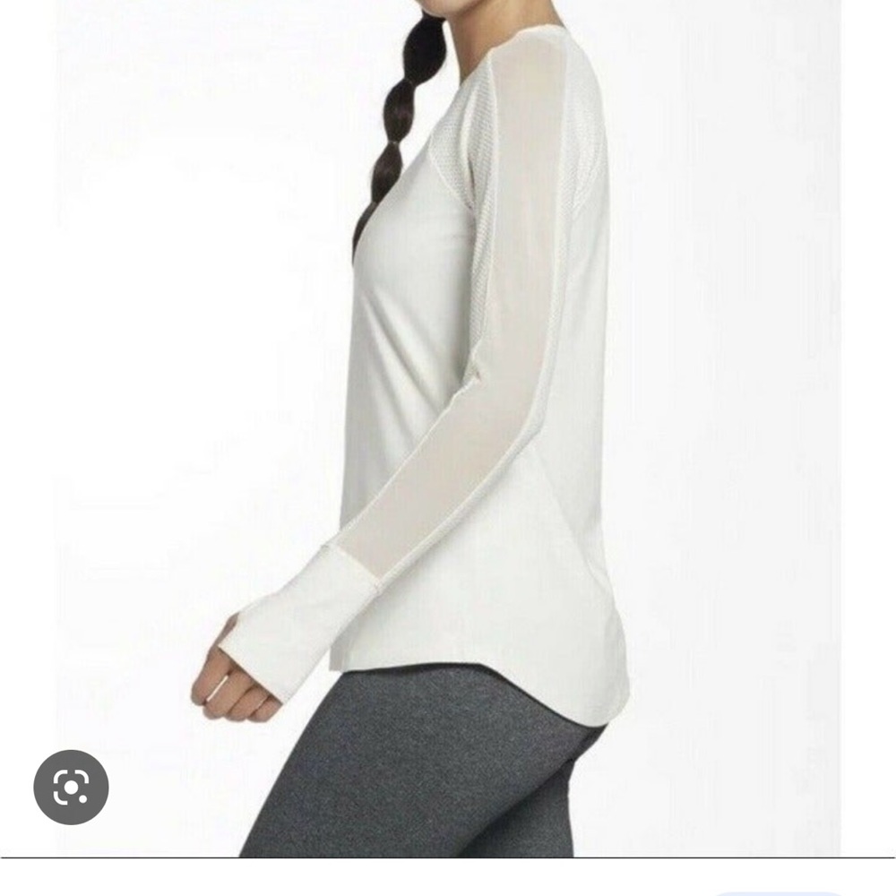 White long sleeve thermal